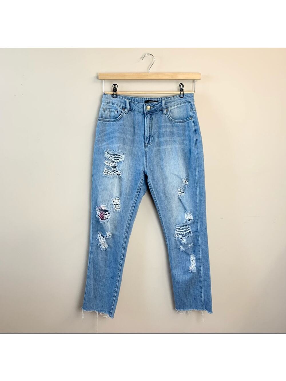 Forever 21 straight leg curvy jeans